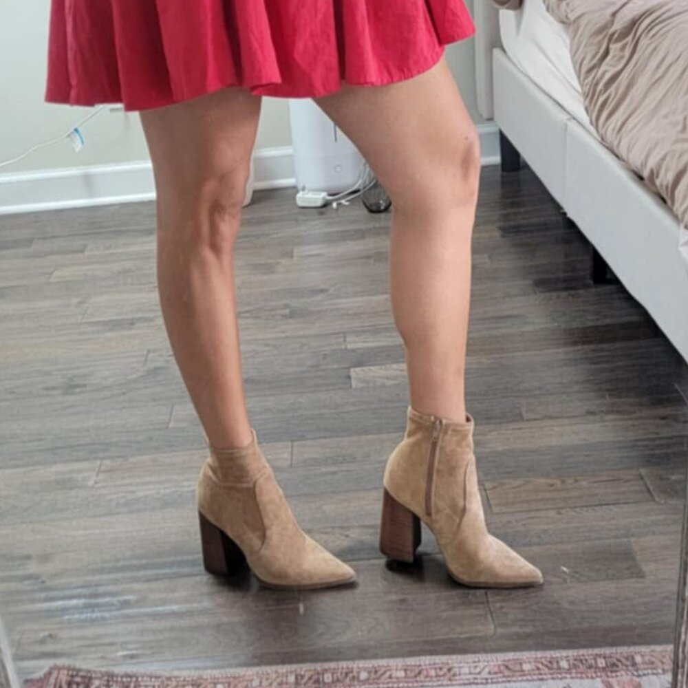 Vince Camuto Suede Bootie Women's 8.5